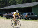 Mike Lew finishes ahead of pack